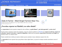 Tablet Screenshot of donde-reparar.com